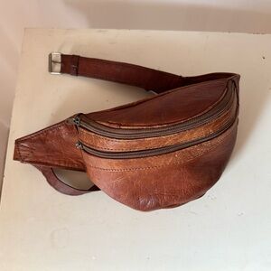 Vintage Leather Belt Bag